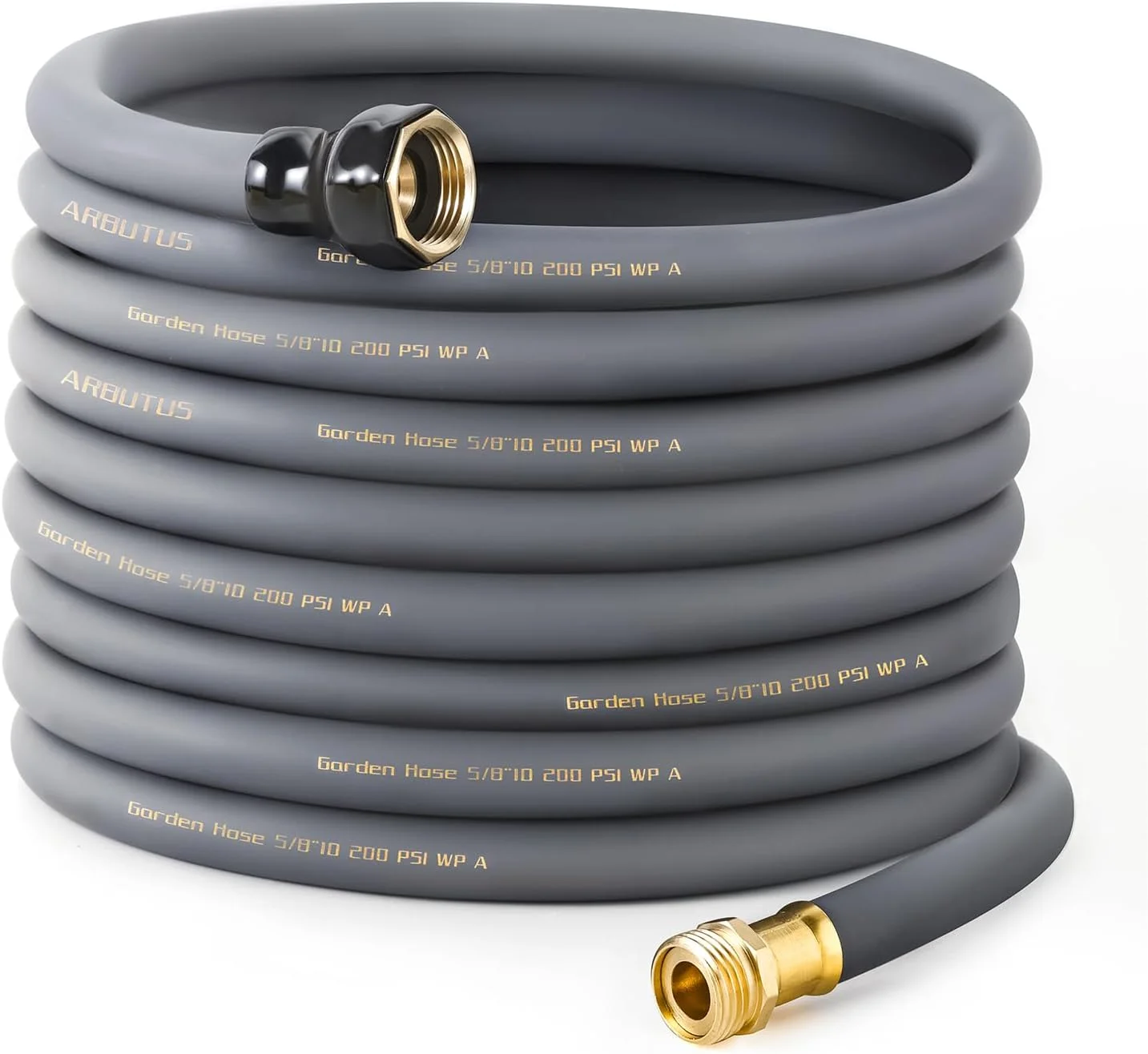 Nook Hose 5/8 x 100ft, Brass Rubber Heavy Duty Water Hose 600 PSI Burst Pressure - Image 8