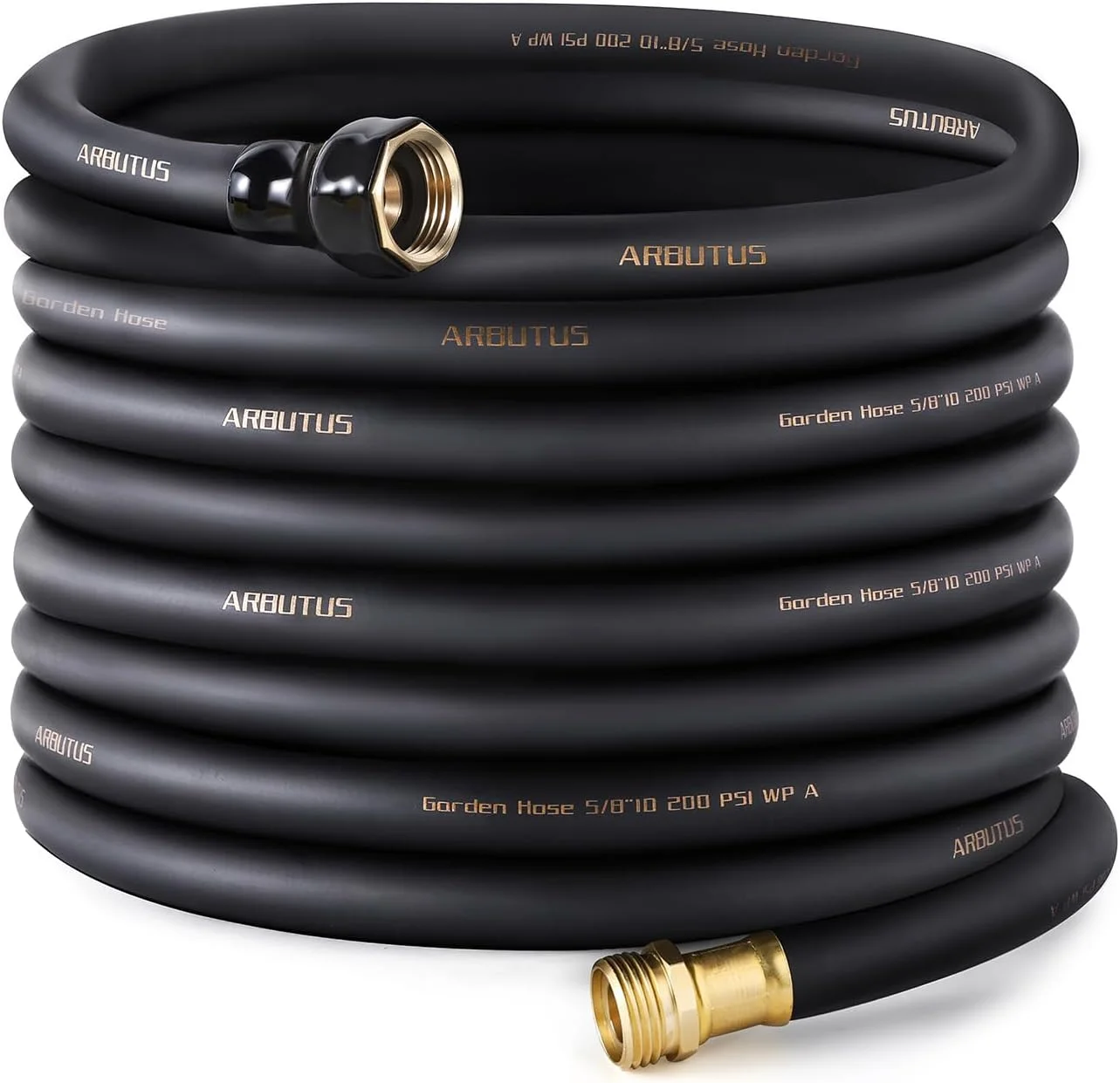 Nook Hose 5/8 x 100ft, Brass Rubber Heavy Duty Water Hose 600 PSI Burst Pressure - Image 7