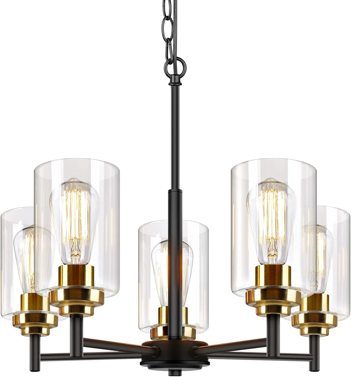 Nook 33.5'' Dia 8-Light Chandelier for Dining Room Kitchen Island - Image 4