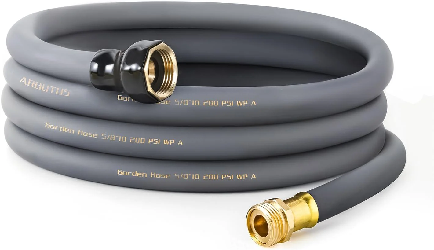 Nook Hose 5/8 x 100ft, Brass Rubber Heavy Duty Water Hose 600 PSI Burst Pressure - Image 14