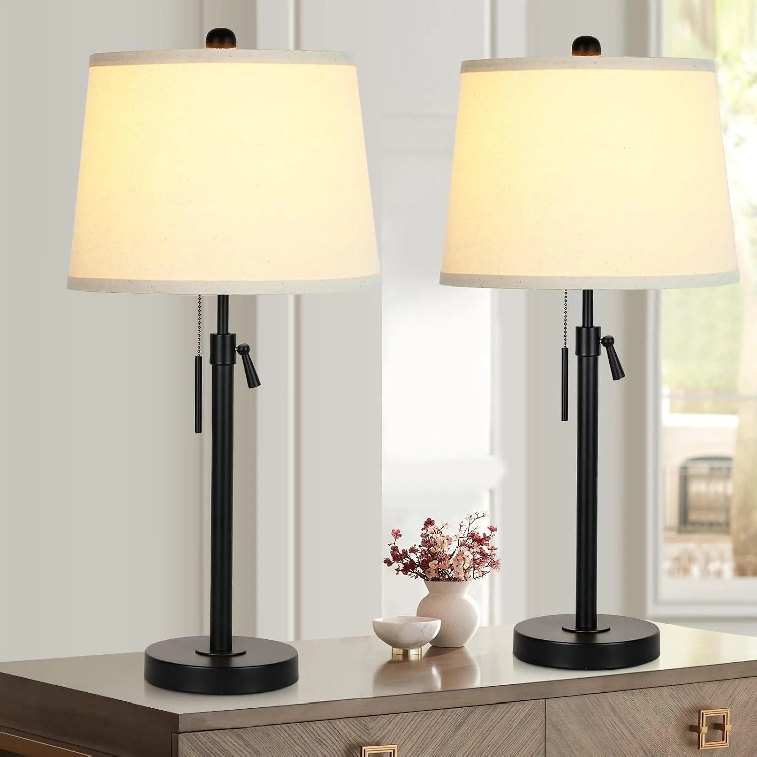 Nook Lamp Set of 2, 3-Color Temperature, Bulb Included - Image 10