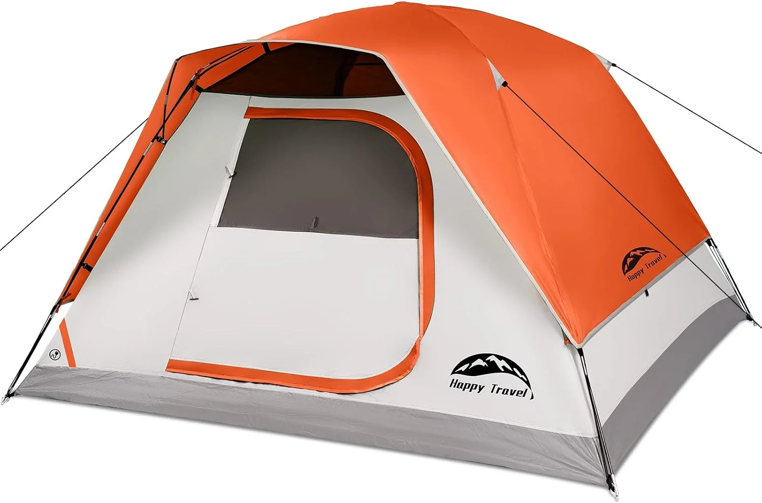 Travel Camping Tent, 4/6 Person Dome Tents for Camping with Rainfly, Waterproof Clip Easy Setup Portable Family - Image 5