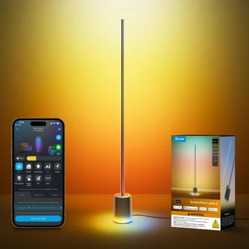 Nook Floor Lamp 3 with Luminblend+ Technology, 2100lm, 1000K-10000K Modern Floor Lamp for Living Room