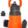 Nook 1/3 HP Submersible Utility Pump, 2790 GPH High Flow, Portable Sump Pump with Auto Water Sensor