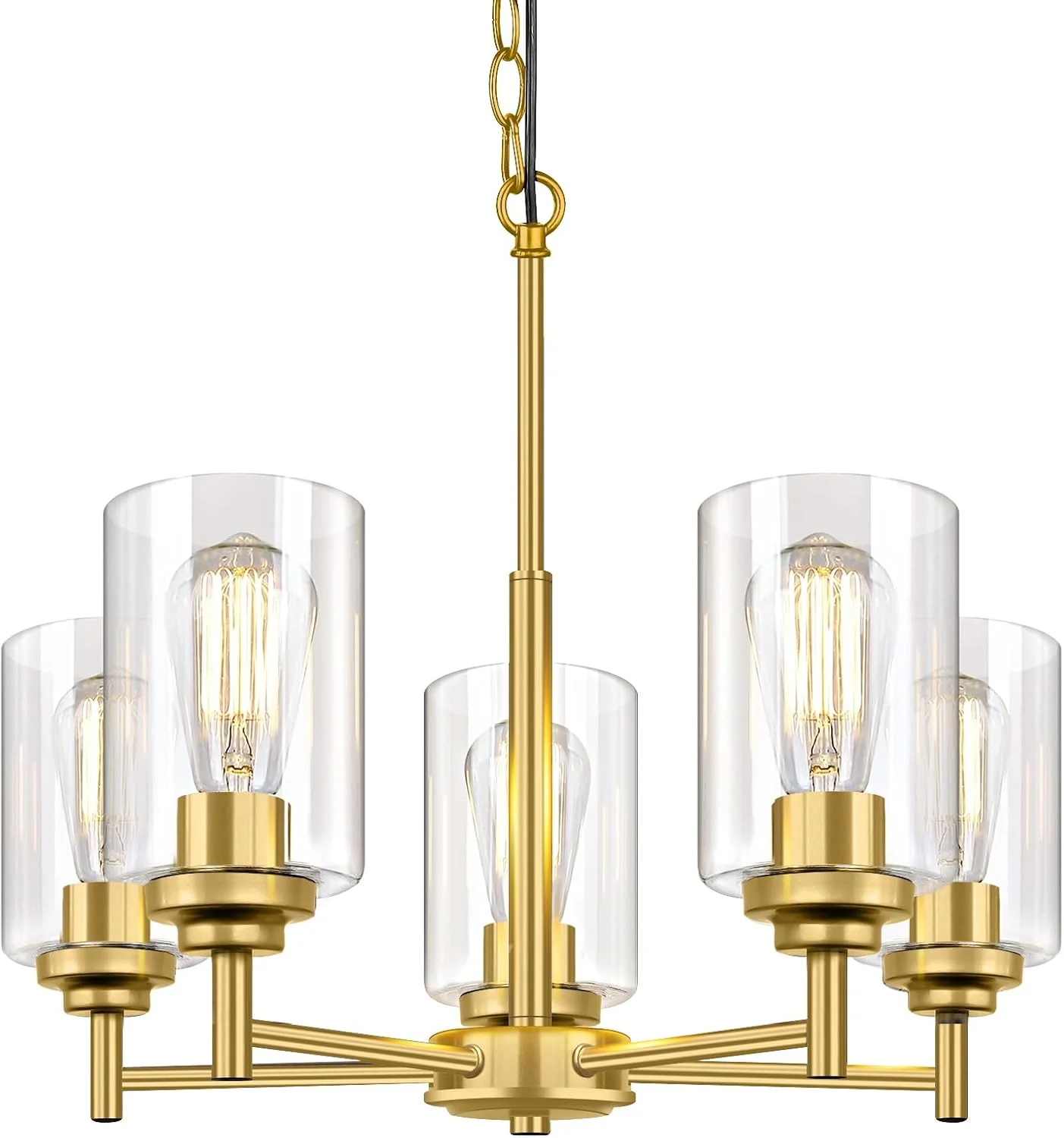 Nook 33.5'' Dia 8-Light Chandelier for Dining Room Kitchen Island - Image 6