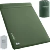 CumbreX™ Self Inflating Sleeping Pad, 3.15 Ultra-Thick Memory Foam Camping Pad with Pillow Fast Inflating in 20s