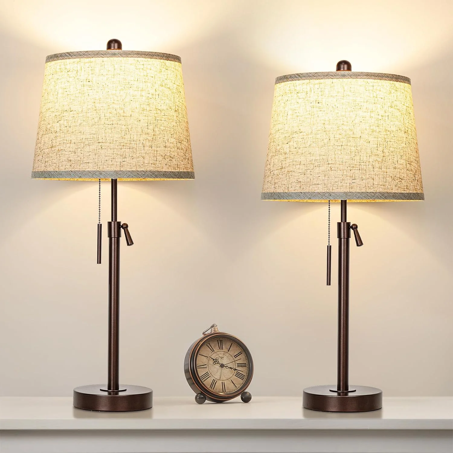 Nook Lamp Set of 2, 3-Color Temperature, Bulb Included - Image 9