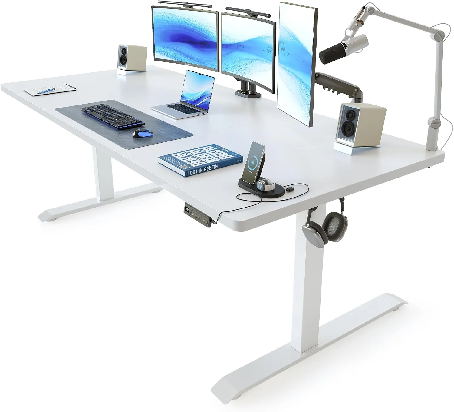 Nook Standing Desk, 48 × 24 Inches Electric Height Adjustable - Image 29