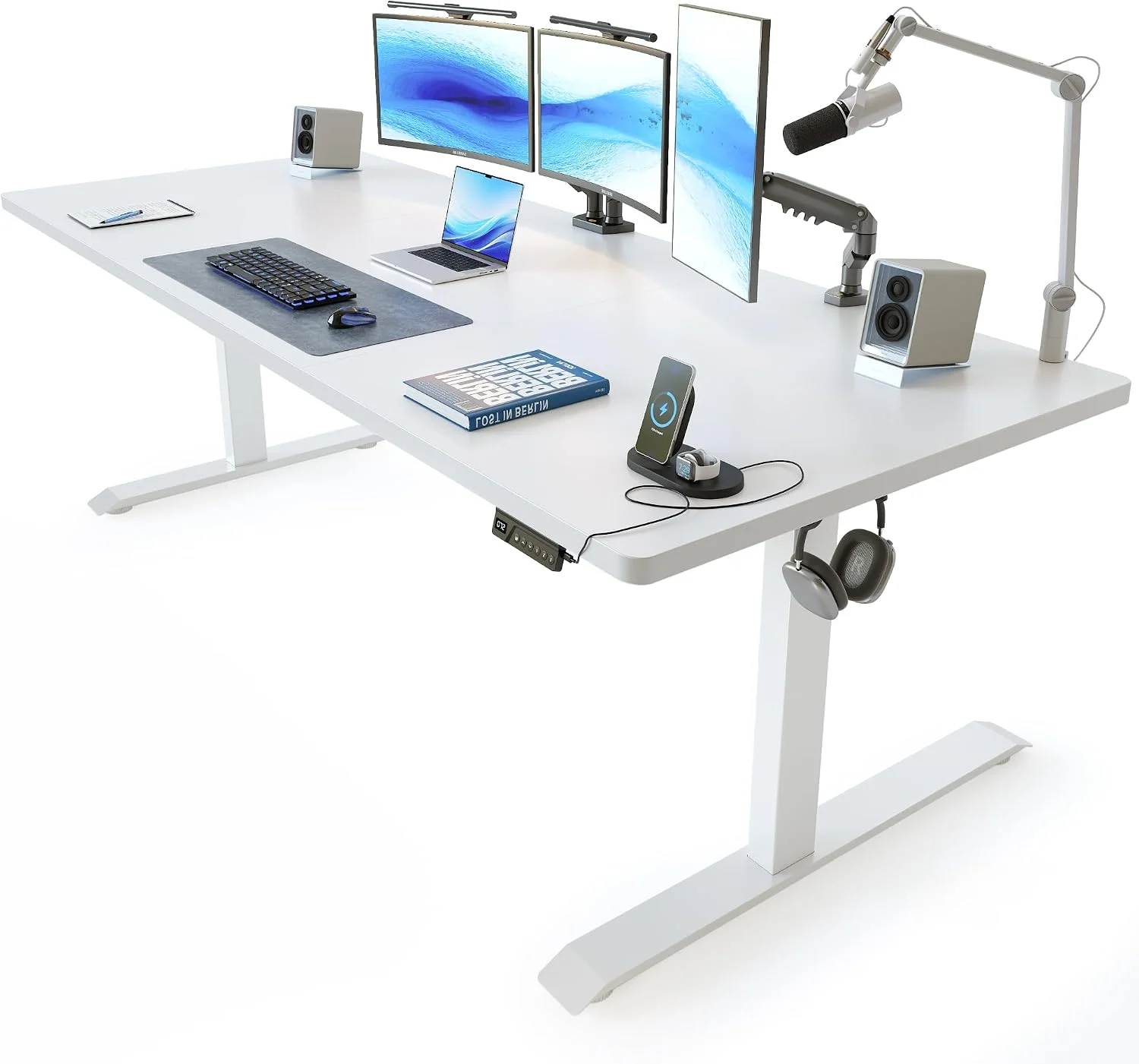 Nook Standing Desk, 48 × 24 Inches Electric Height Adjustable - Image 13
