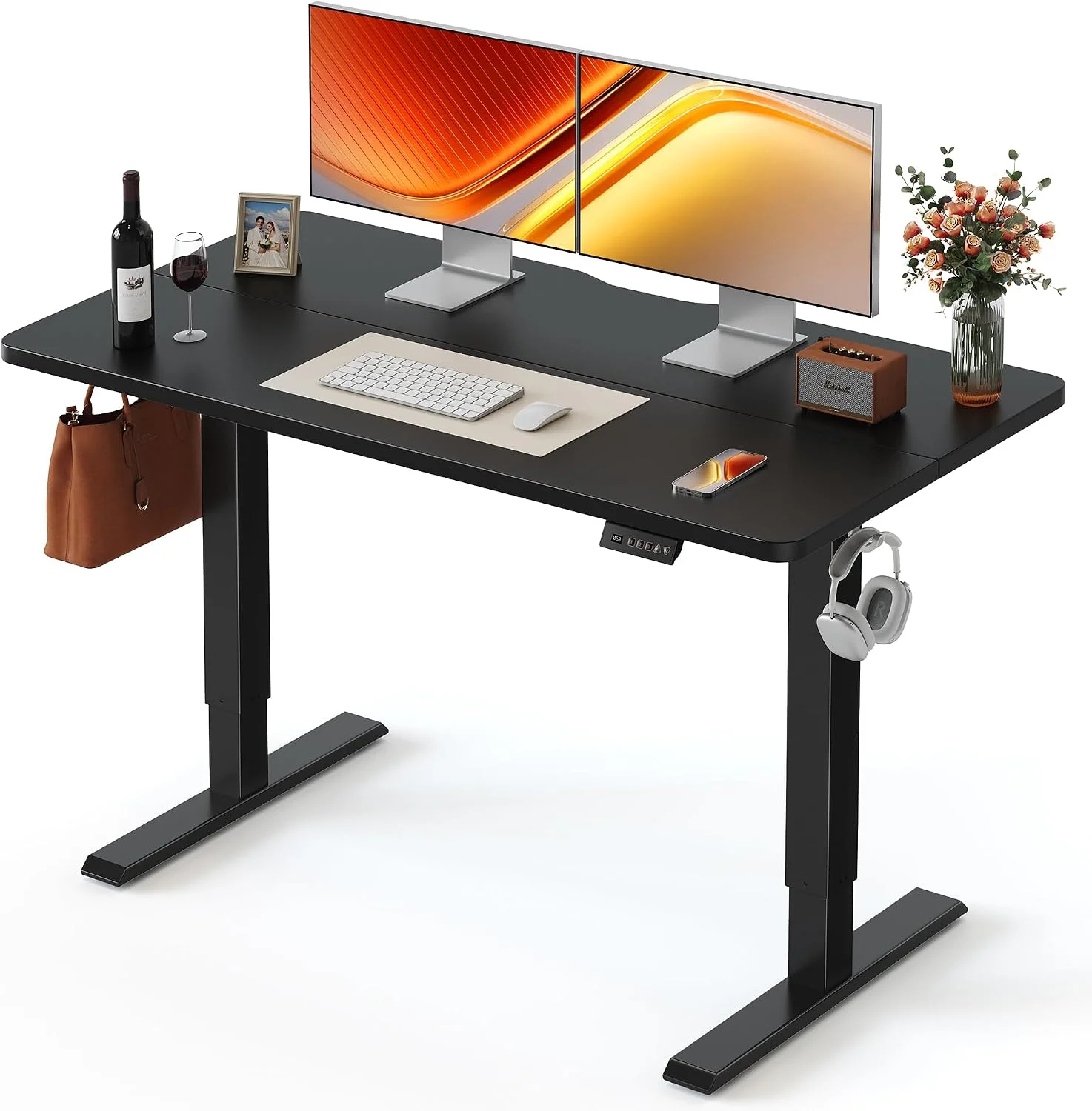 Nook Standing Desk, 48 × 24 Inches Electric Height Adjustable - Image 18