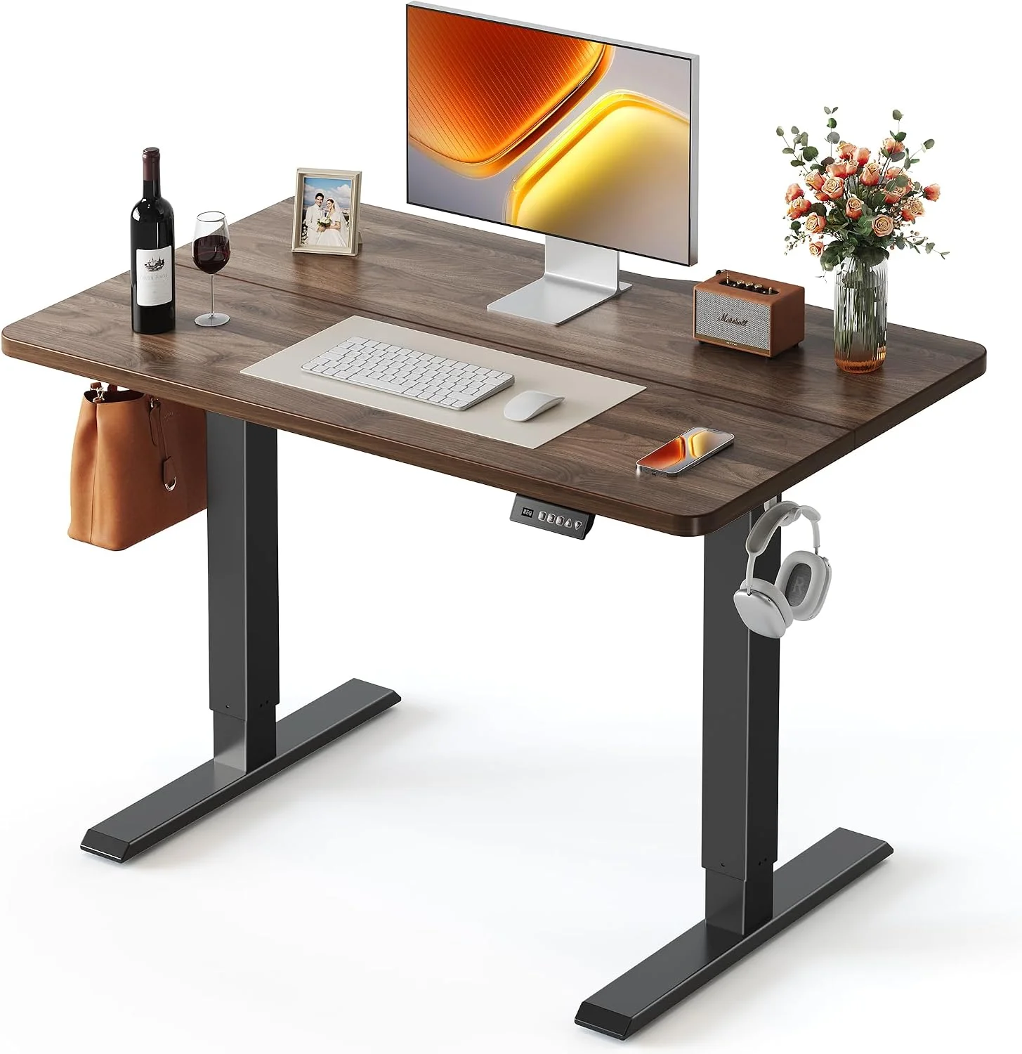 Nook Standing Desk, 48 × 24 Inches Electric Height Adjustable - Image 15