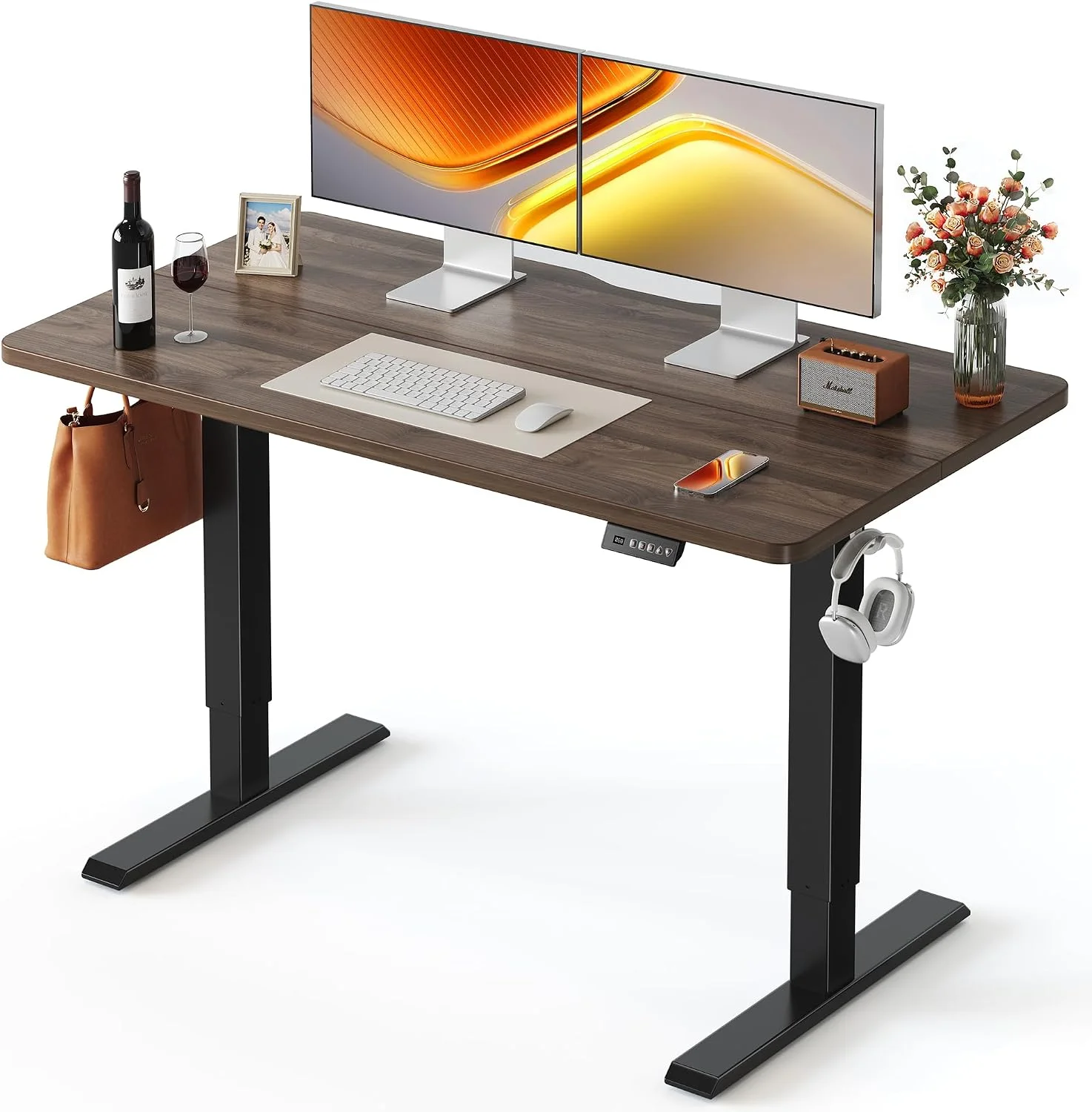 Nook Standing Desk, 48 × 24 Inches Electric Height Adjustable - Image 10