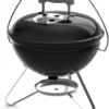 Nook Smokey Joe 14 Charcoal Grill, Portable Compact Charcoal BBQ Kettle with Tuck‑N‑Carry® Lid Lock & Durable