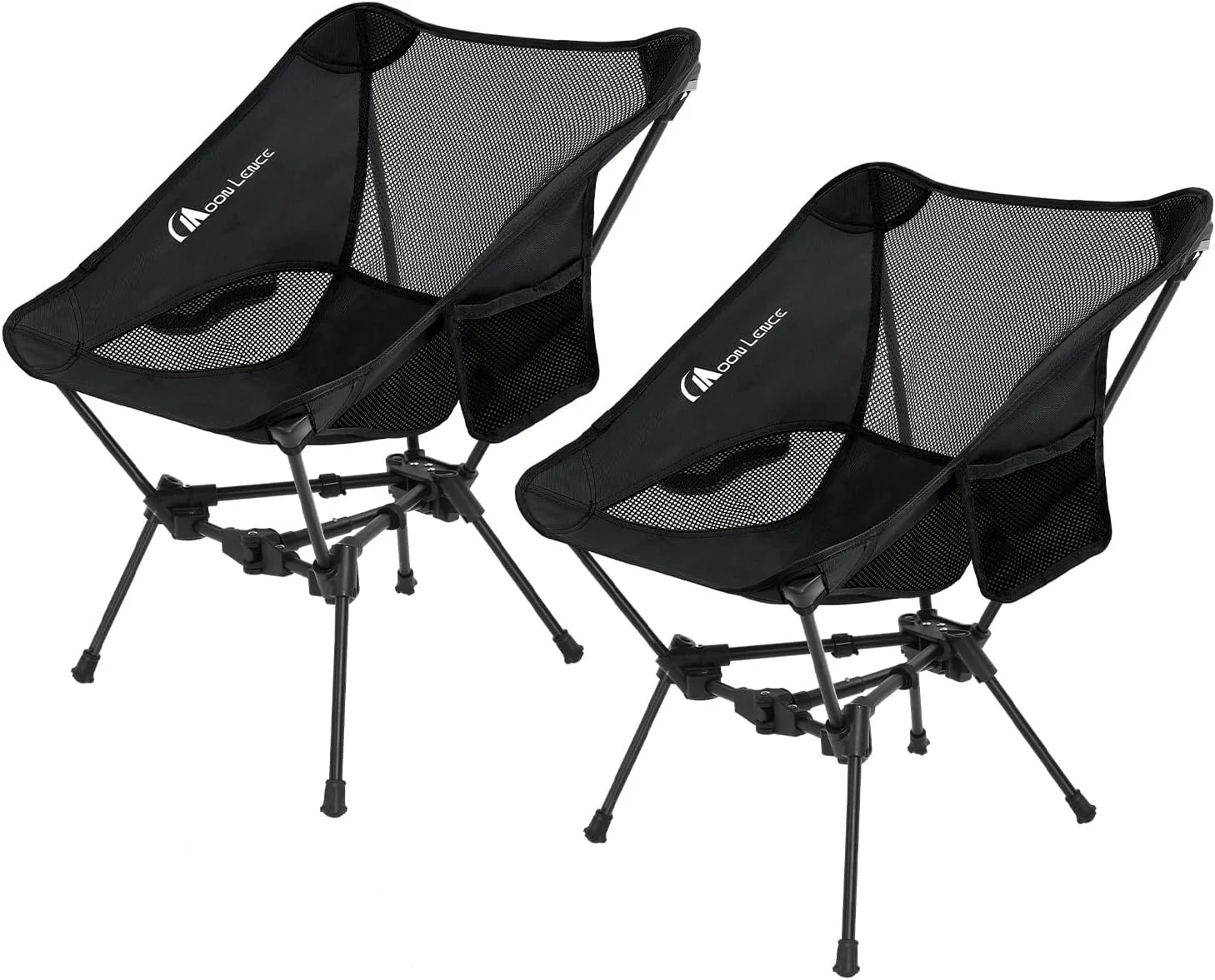 Nook LENCE 2 Pack Portable Camping Chairs Backpacking Chair, The 4th Generation Ultralight Folding Chair