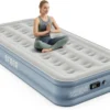 Nook Air Mattress Queen with Built-in Pump 18, Comfortable Self-Inflating Blow up Mattress with High-Speed Pump