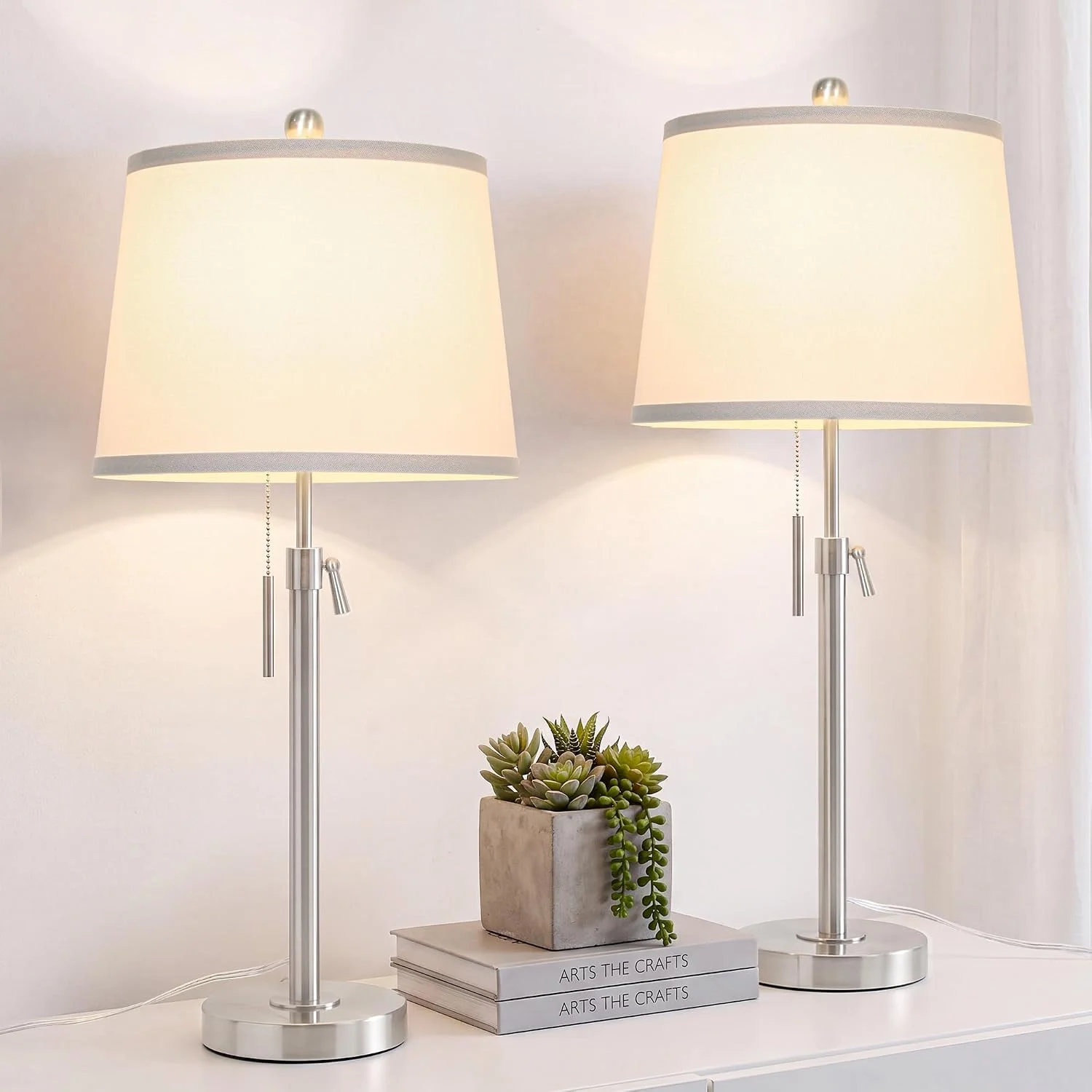 Nook Lamp Set of 2, 3-Color Temperature, Bulb Included - Image 8
