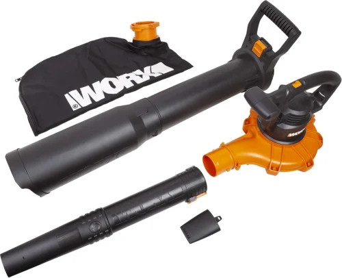 Nook Trivac 3 in 1 Electric Leaf Blower for Lawn Care, Leaf Vacuum with 350 CFM & 210 MPH, WG509