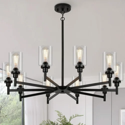 Alternative view of Nook Chandelier, 6 Light