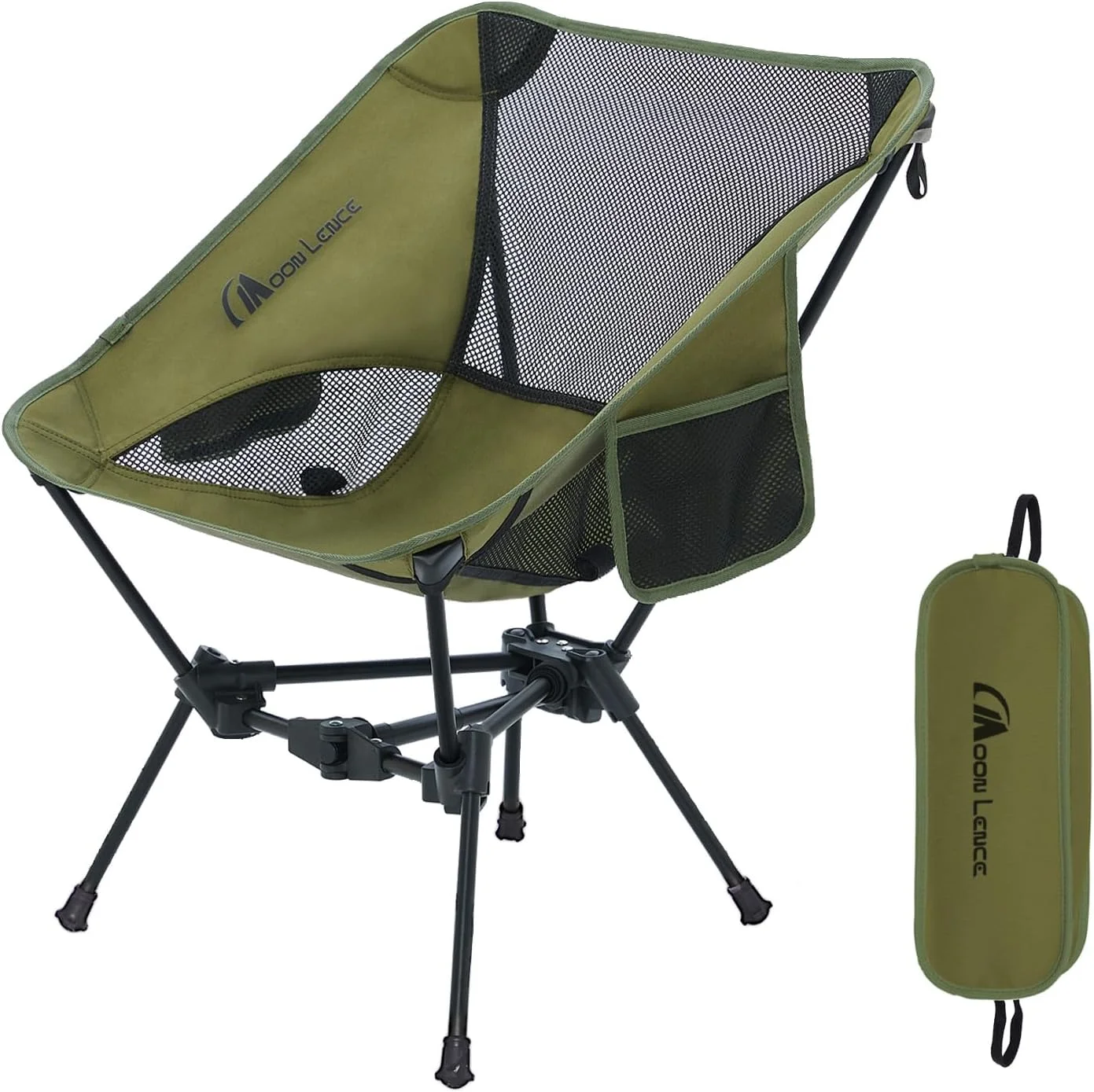 Nook LENCE 2 Pack Portable Camping Chairs Backpacking Chair, The 4th Generation Ultralight Folding Chair - Image 8