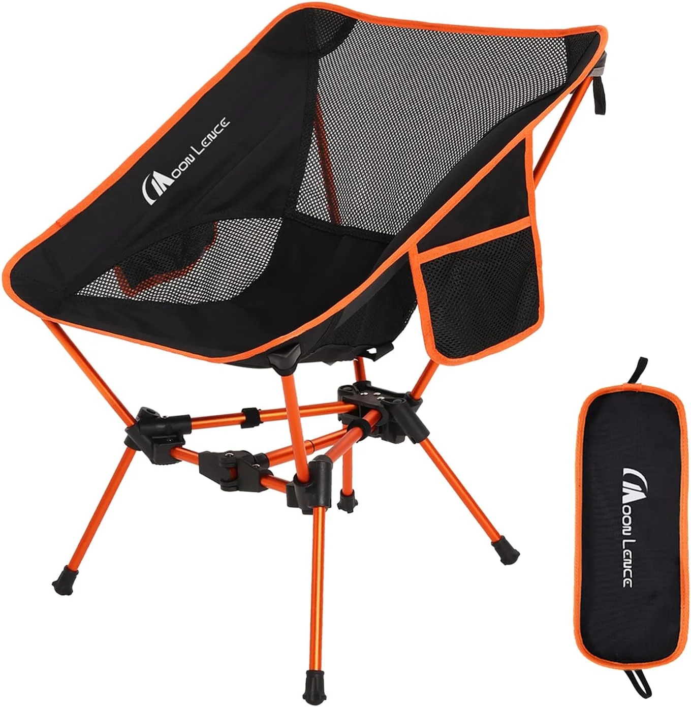 Nook LENCE 2 Pack Portable Camping Chairs Backpacking Chair, The 4th Generation Ultralight Folding Chair - Image 6