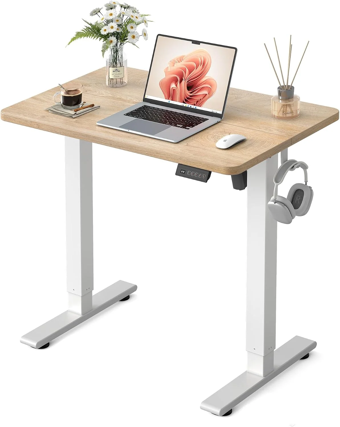 Nook Standing Desk, 48 × 24 Inches Electric Height Adjustable - Image 24