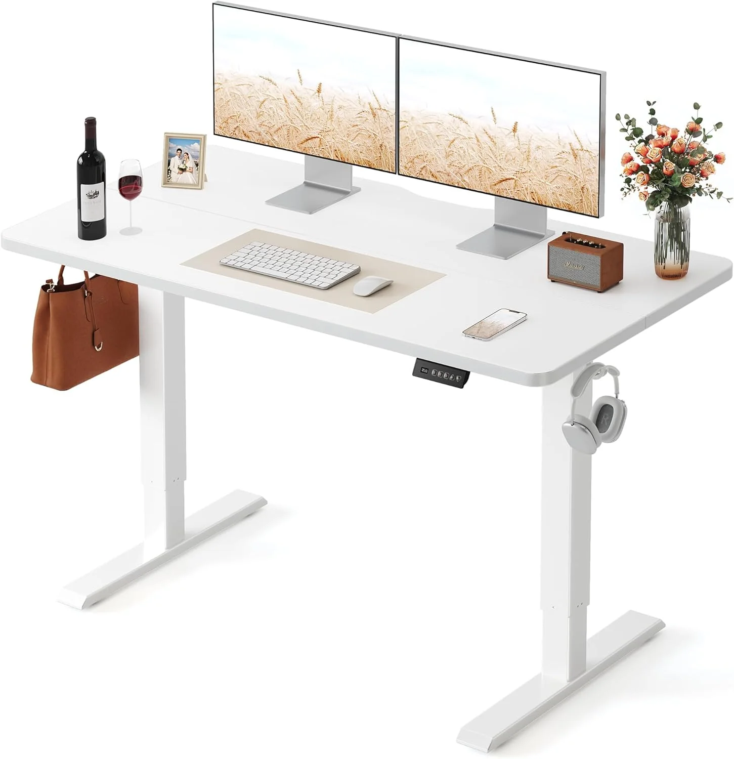 Nook Standing Desk, 48 × 24 Inches Electric Height Adjustable - Image 27
