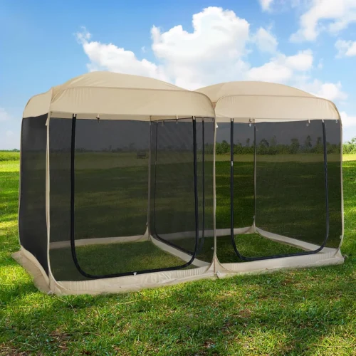 Nook Pop Up Screen House Tent, Instant Outdoor Gazebo with Mosquito Netting & UPF 50+ Sun Protection