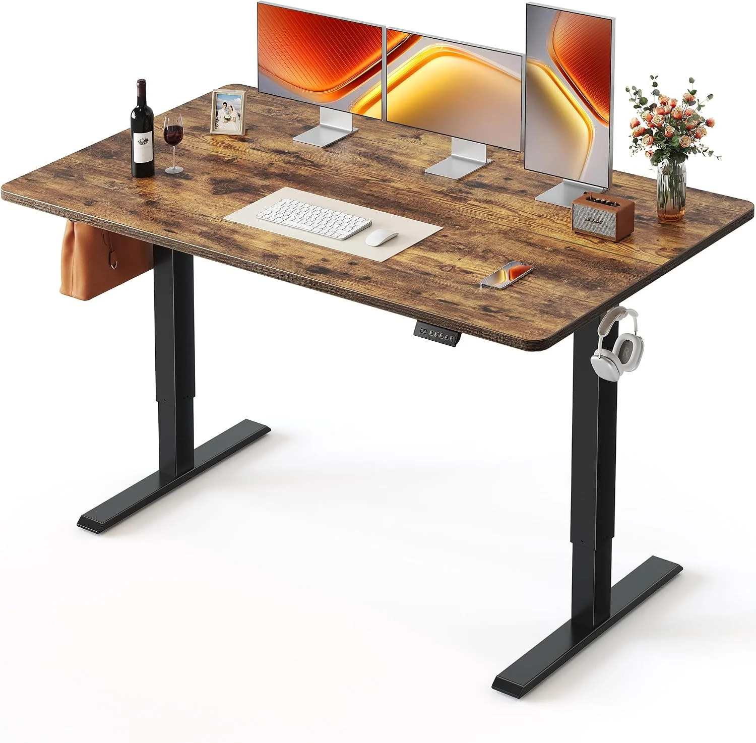 Nook Standing Desk, 48 × 24 Inches Electric Height Adjustable - Image 14