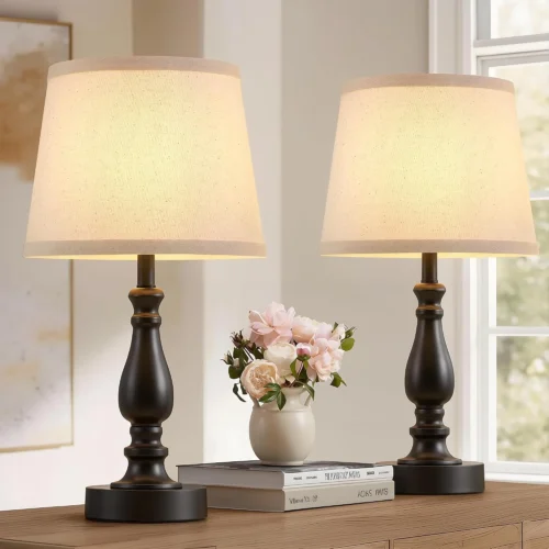Alternative view of Nook Lamps for Bedroom Set of 2, Dimmable, Bulb Included