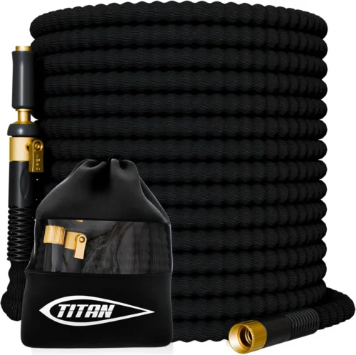 Nook 50 ft Garden Hose, Lightweight Flexible Water Hose