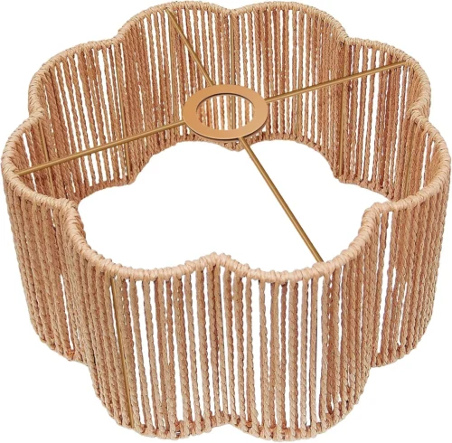 Nook Hanging Light Lamp Shades Boho Rattan Lamp Shades