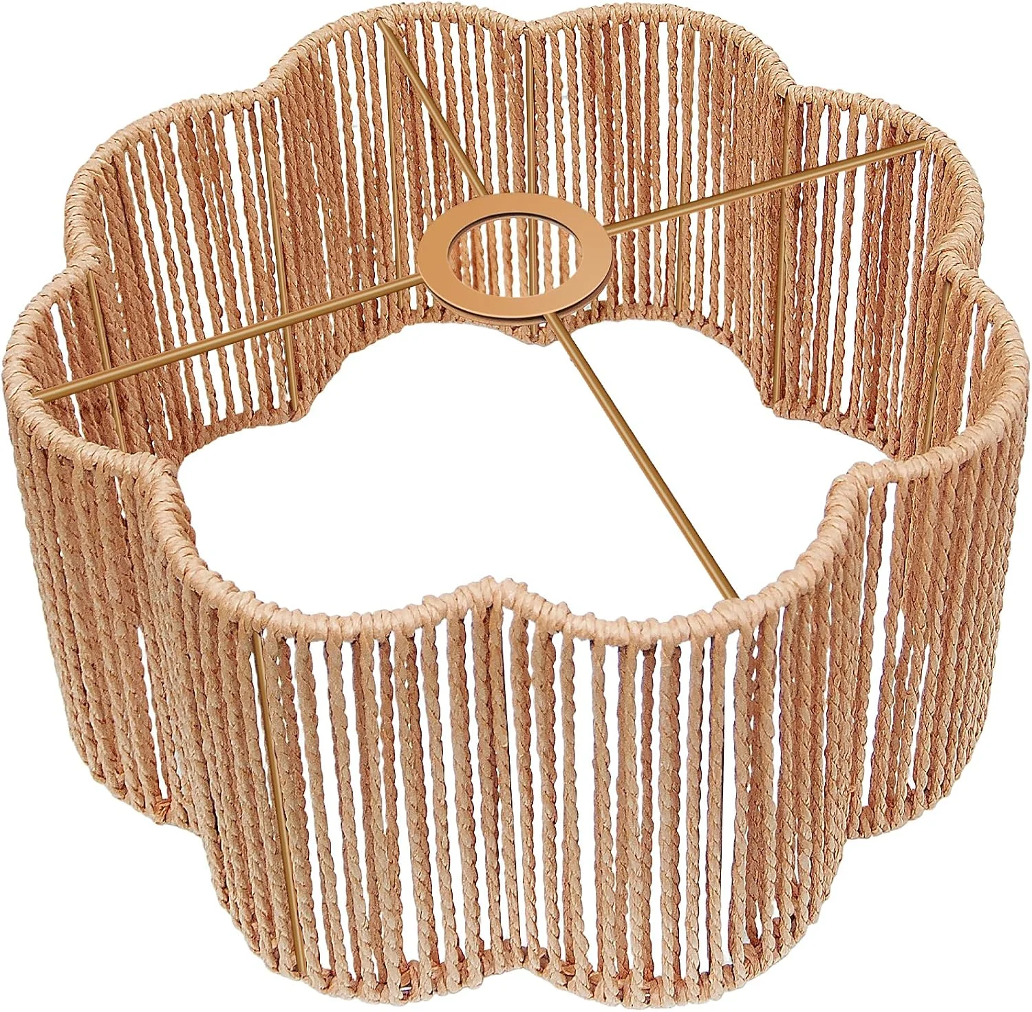 Nook Hanging Light Lamp Shades Boho Rattan Lamp Shades