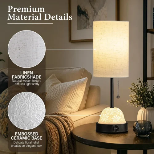 Alternative view of Nook Table Lamp, Bulb Included, 8W LED