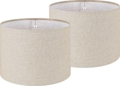 Alternative view of Nook Large Drum Lamp Shade (Set of 2)